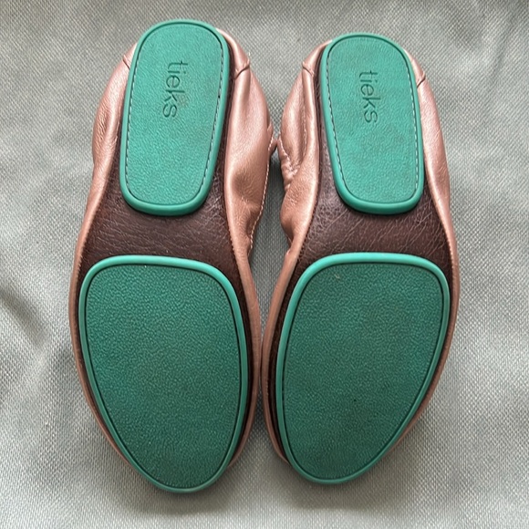 Tieks Rose Gold Flats - Picture 3 of 5